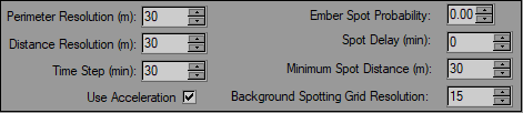 Model settings group from Model Settings Tab