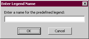 Enter Legend Name dialog box.