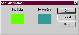 Set Color Ramp dialog box