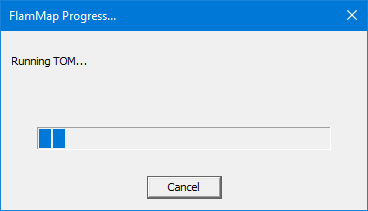 Progress early in the treatment optimization run.