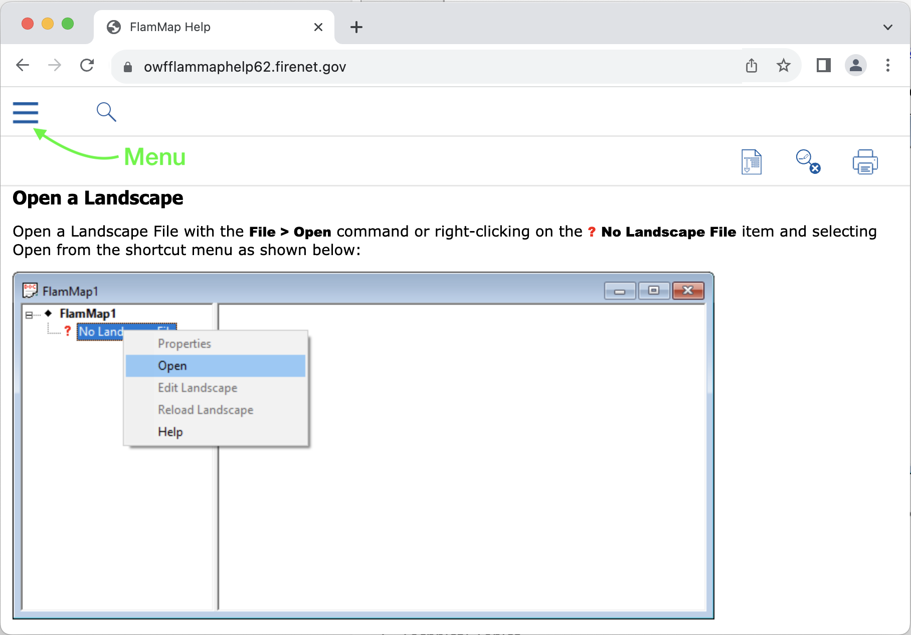 Outputs Grids help topic in browser window.